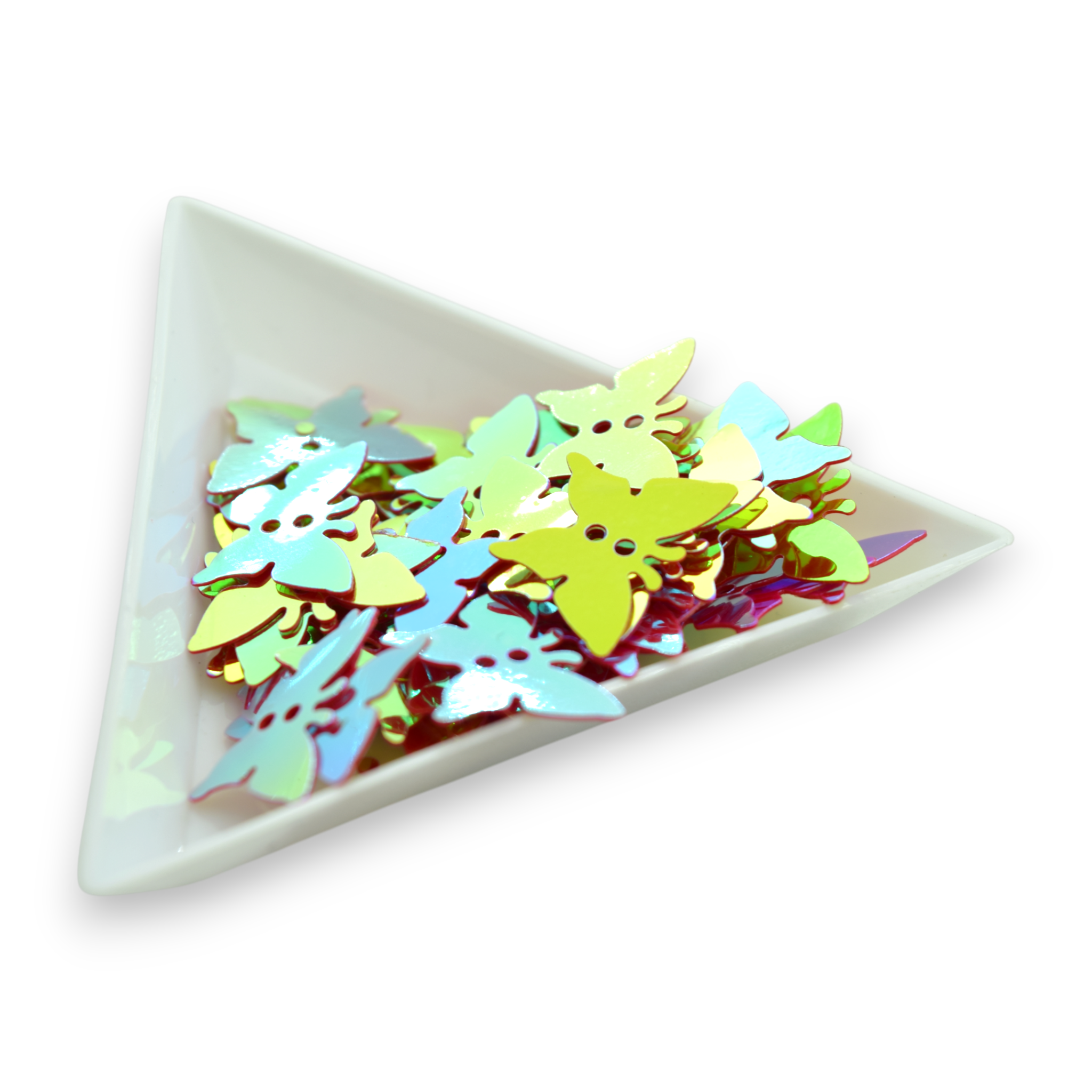 Iridescent Butterfly - Red / Multi